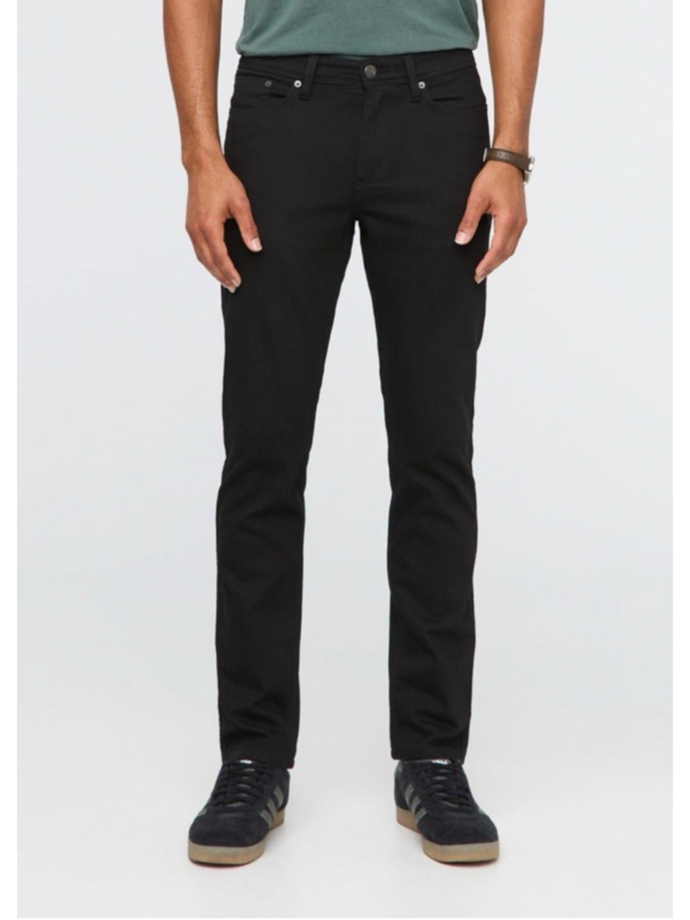 DUER Jeans Mens 31x29 Black L2X Slim Performance Stretch Denim